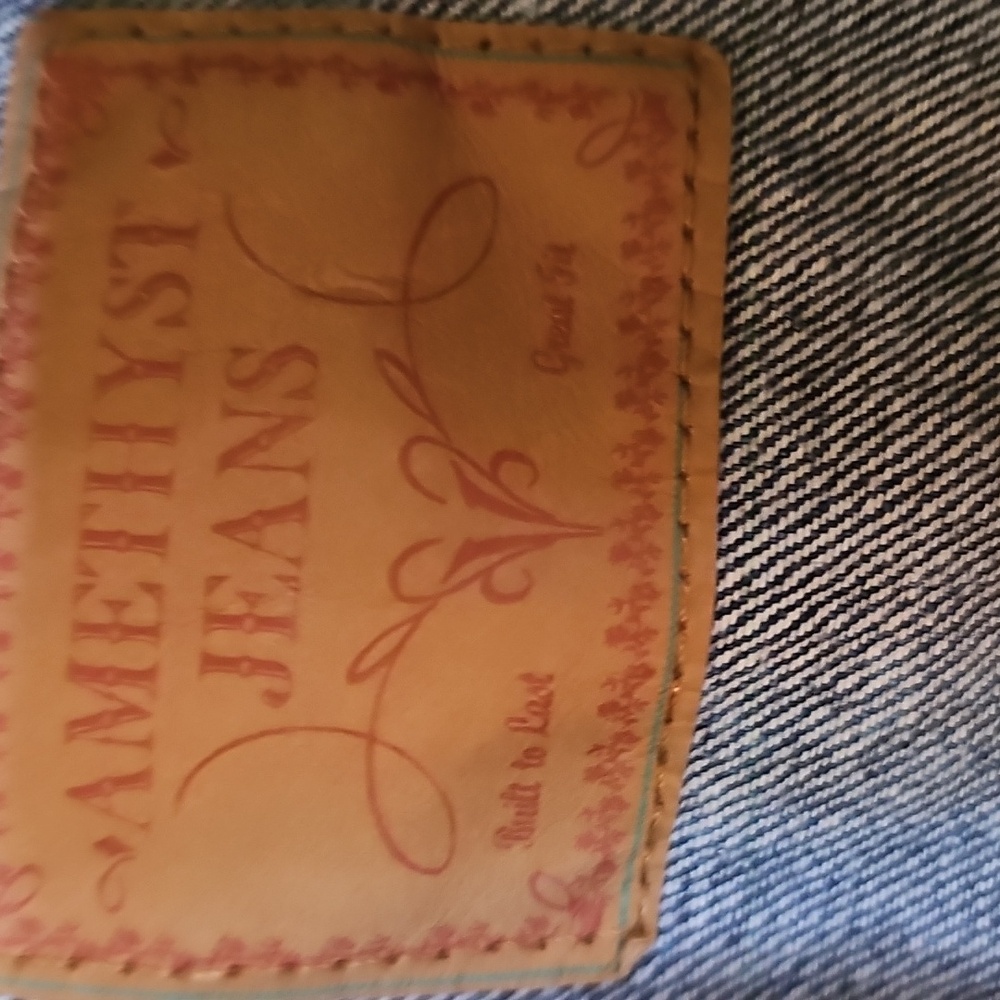 Amethyst Jeans Blue Denim Vest. Size Large. - Picture 2 of 6